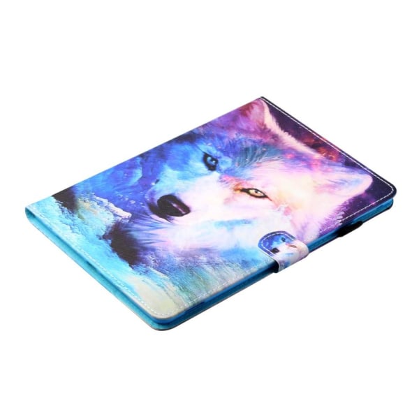 Til iPad 10.2 (2021)/(2020)/(2019) Tabletcover Stativetui - Ulv Multicolor