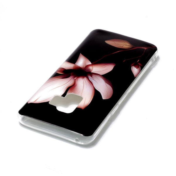 MTK Samsung Galaxy S9 SM-G960 TPU Marmor - Blomstrende Blomst
