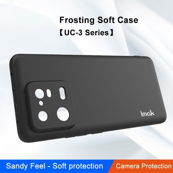 IMAK UC-3 Mykt Telefondeksel Bakside for Xiaomi 13 Pro Black