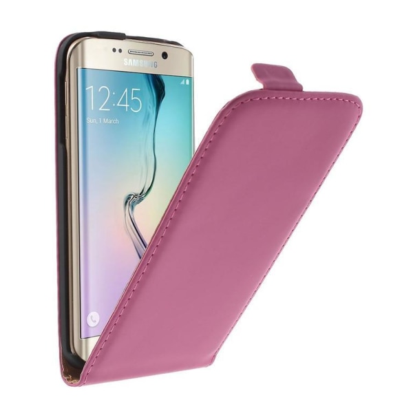 Samsung Galaxy S6 Edge Flip etui ROSE
