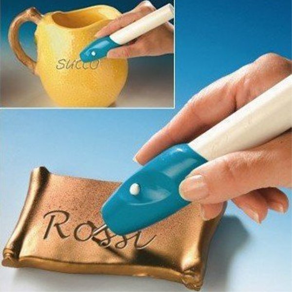 Engrave Handheld Electric Engraving Etching Tool Glass Metal Wood White