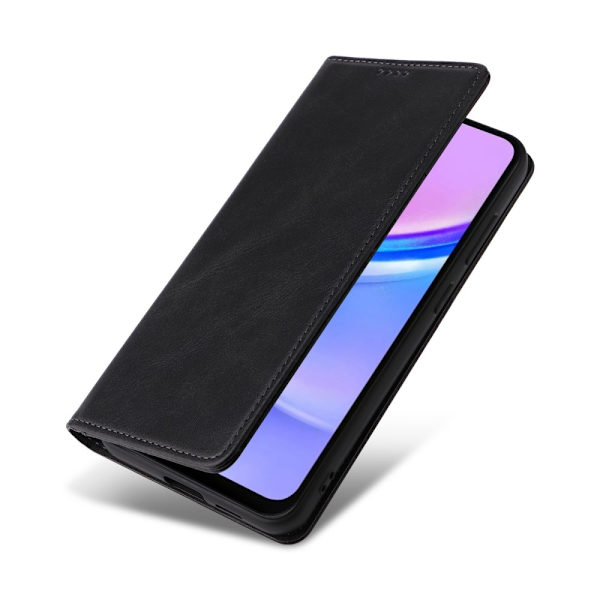 Til Samsung Galaxy A16 5G/A16 4G-deksel RFID-blokkerende lommebokveske Black