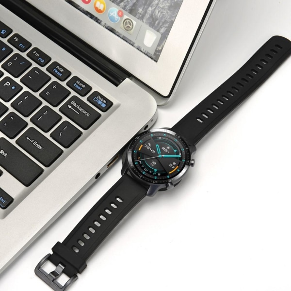 Til Honor Watch GS 3i USB-ureoplader Opladningsdockingstation Black