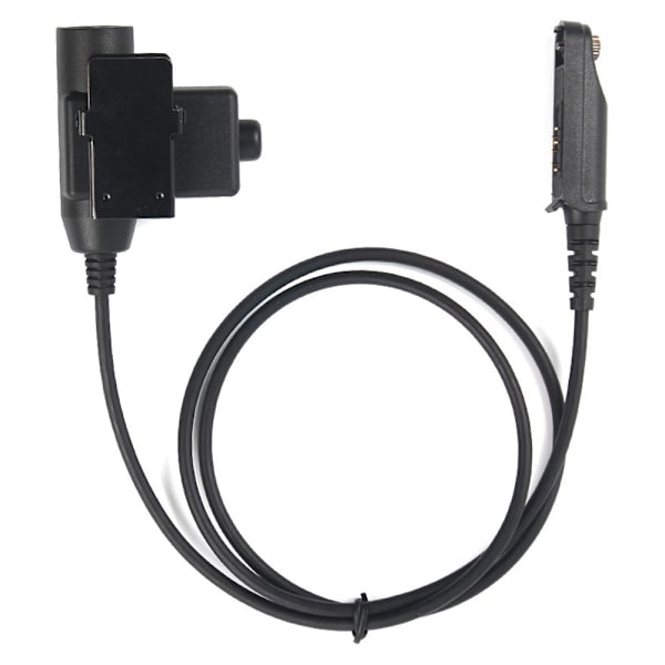 Til Baofeng UV-9R UV-9R Plus UV-XS Skinke Radio Walkie Talkie U94 PTT Headset Adapter Black