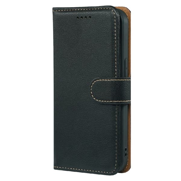 Til OnePlus Nord CE5 5G Etui Pungcover med Stærk Magnetlukning - Sort Black