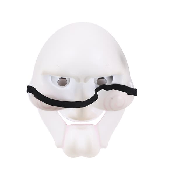 Jigsaw Saw Billy Mask Maskerad Maskeradmask Vit