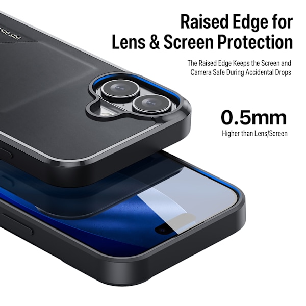 DUX DUCIS Puhelinkotelo iPhone 17 - puhelimelle Black
