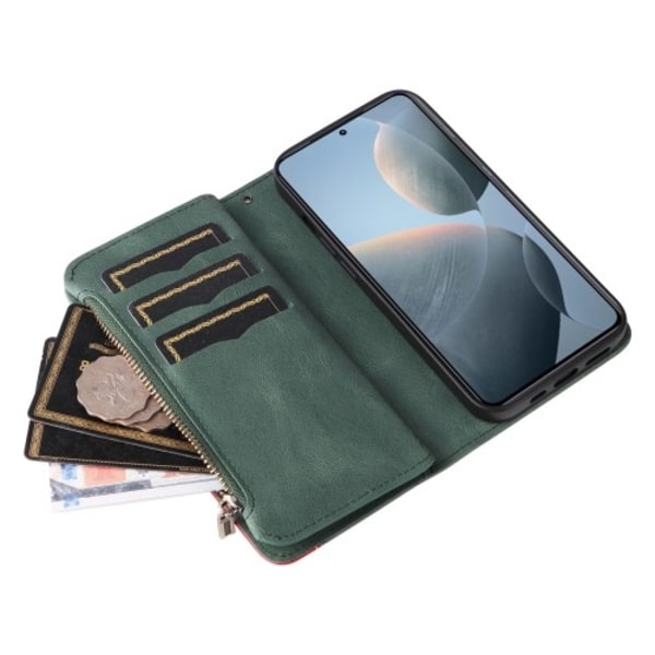 KT lompakkokotelo Xiaomi 14T Green