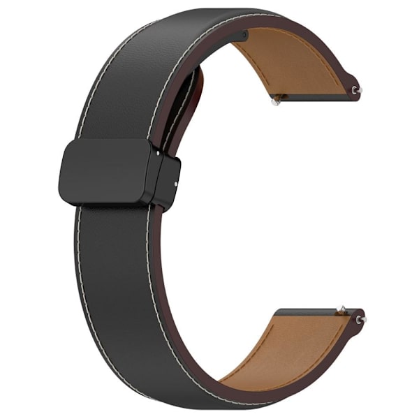 20mm urrem til Samsung Galaxy Watch6 40mm 44mm Klassisk 43mm 47mm Black
