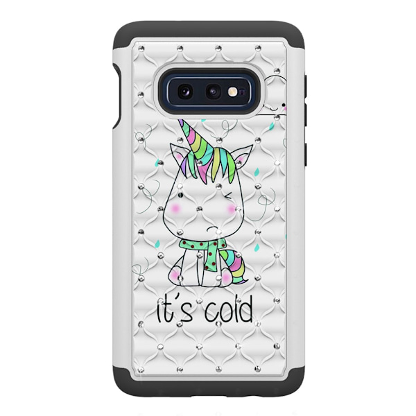 Samsung Galaxy S10e TPU-Skal Armor Extra Tåligt - Unicorn Svart