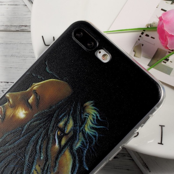 iPhone 7 Plus TPU Skal - Bob Marley Svart