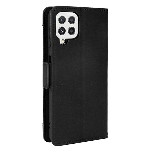 Wallet Stand Flip Phone Case til Samsung Galaxy A22 4G - Sort Black