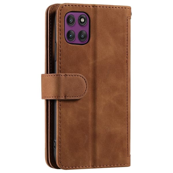 Motorola Edge 70 5G lompakkokotelo Brown