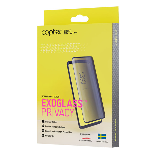 Copter Privacyfilter iPhone 11 Pro Max / XS Max Curved Edition Transparent