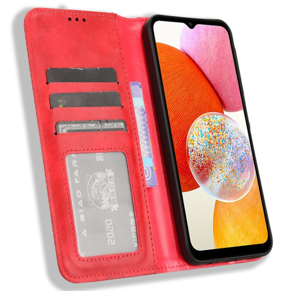 Samsung Galaxy A15 5G Plånboksfodral  - Röd Röd
