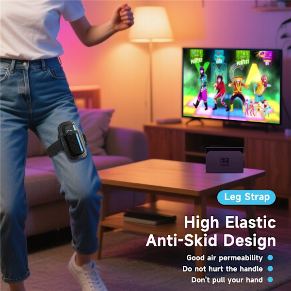 10-i-1 tilbehørssæt kompatibelt med Nintendo Switch / Switch 2 etui Black