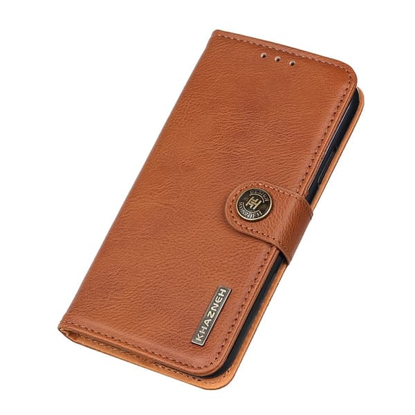 KHAZNEH Motorola Moto G35 Plånboksfodral - Brun Brun