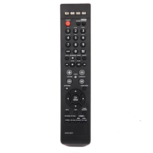 AH59-01867F TV-fjernkontroll erstatning for Samsung AVR720 HTAS720S HTAS720ST Black