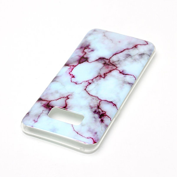 Samsung Galaxy S8 Plus TPU Marmor - Lila Lila