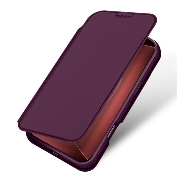 DUX DUCIS Puhelinkotelo jalustalla iPhone 18 Pro / 17 Pro puhelimelle Purple