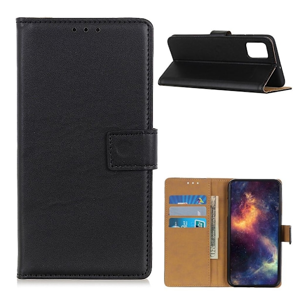 OnePlus 9 Pro Wallet Stand Beskyttende Telefonetui - Sort Black