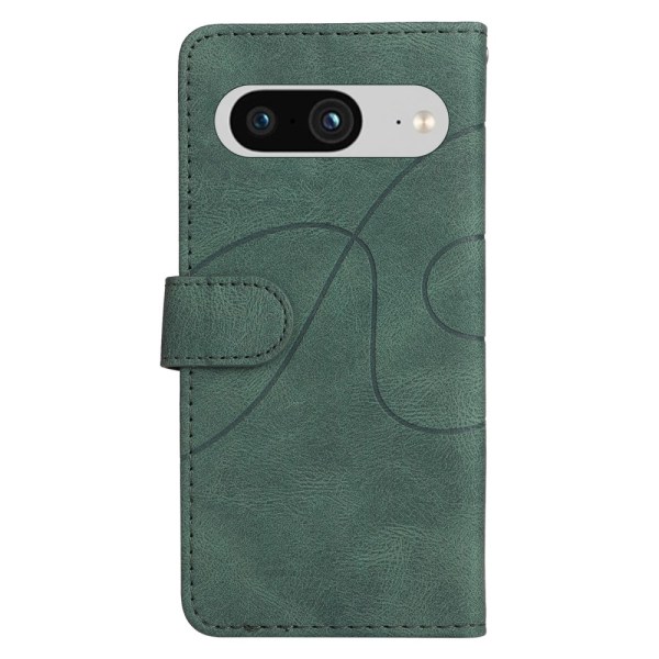 Til Google Pixel 8 KT-serie-1 dobbeltfarve etui - Grøn Green