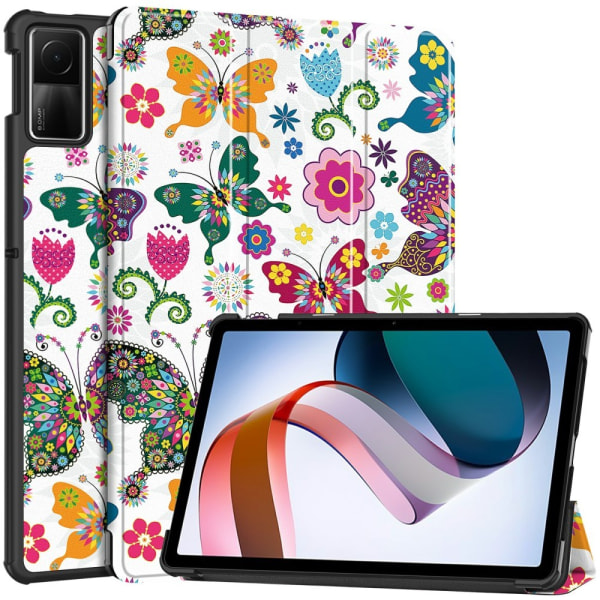 Xiaomi Redmi Pad SE Stand Slim Fit Cover Sleep/Wake - Butterflie Multicolor