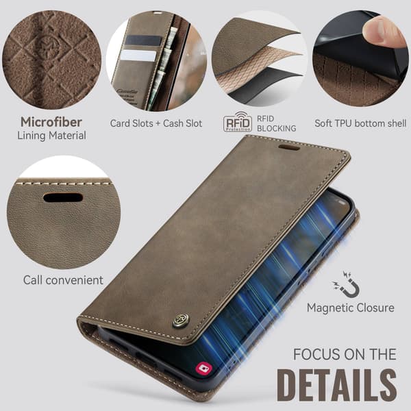 CASEME Pungcover til Google Pixel 11 Pro XL Brown