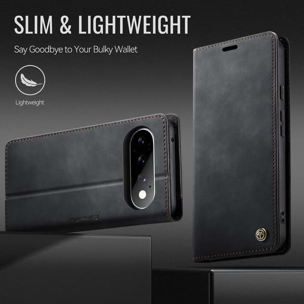 CASEME Plånboksfodral till Google Pixel 11 Pro och Google Pixel 11 Svart