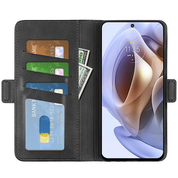 Lompakkoteline Motorola Moto G31/G41 Black