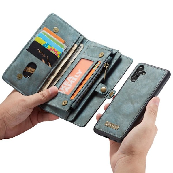 CASEME  for Samsung Galaxy A13 5G / A04s 4G 2-i-1 Avtakbar - Blå Blue