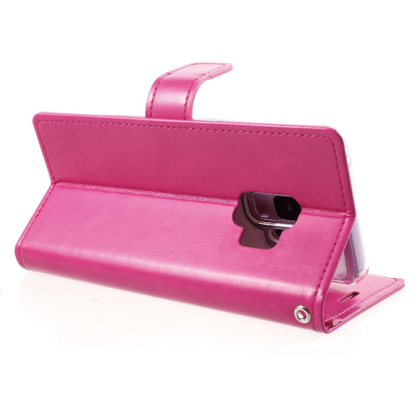 MERCURY GOOSPERY Sininen Kuu Suojakotelo Samsung Galaxy S9 SM-G960 - Valkoinen Pink