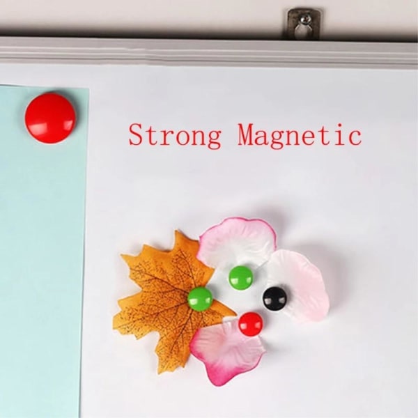 12st Whiteboard Kylskåps magneter multifärg