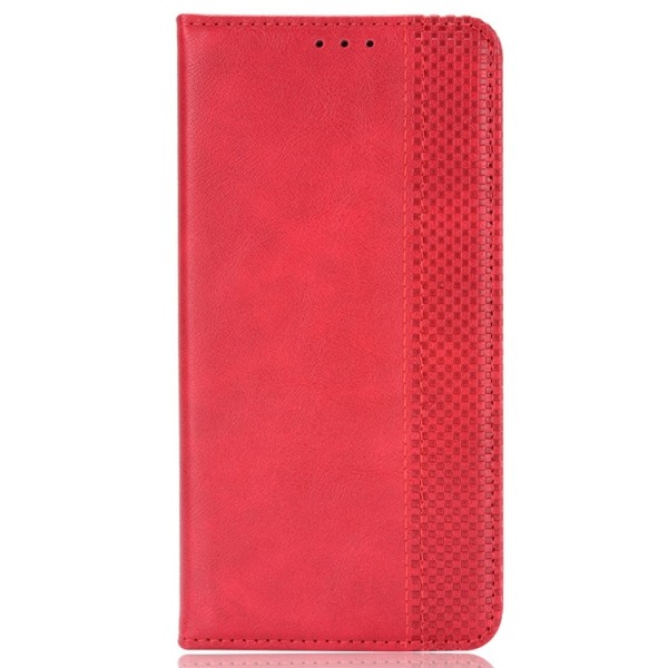 Wallet Stand Flip Phone Case for Sony Xperia 10 VI Red