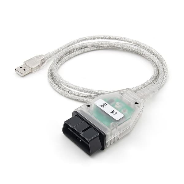 Feilkodeleser K+DCAN K-CAN FTDI-brikke for E60 E61 E83 E81 E87 OBD2 OBD 2 Black