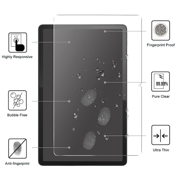 Hærdet glasbeskytter Lenovo Tab P11 Gen 2 Transparent