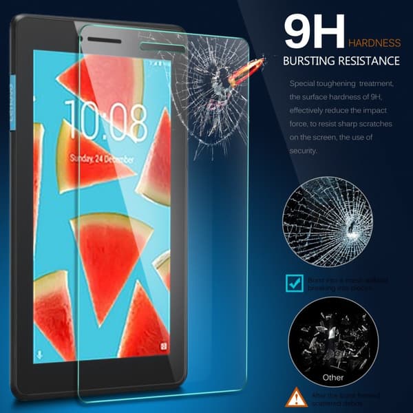Hærdet glass til Lenovo Tab E7 TB - 7104F Transparent