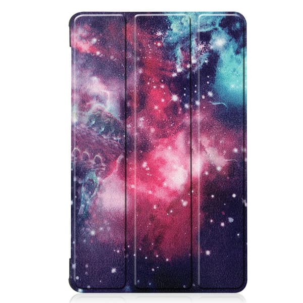 Tri - fold Stand Suojakuori - Huawei MatePad T8 - Galaxy Pink