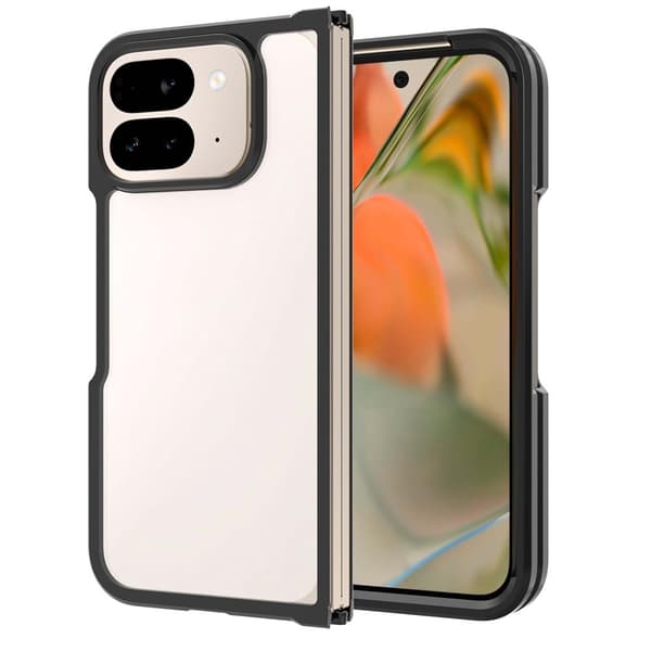 Naarmuuntumaton TPU + akryyli -puhelinkotelo Google Pixel 10 Pro Fold - puhelimelle Black