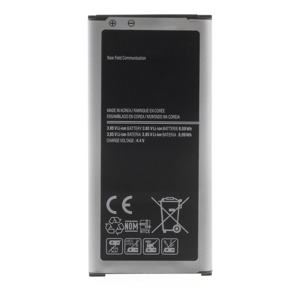 Battery For Samsung Galaxy S5 Mini 3.85V 2100mAh Rechargeable Li Black