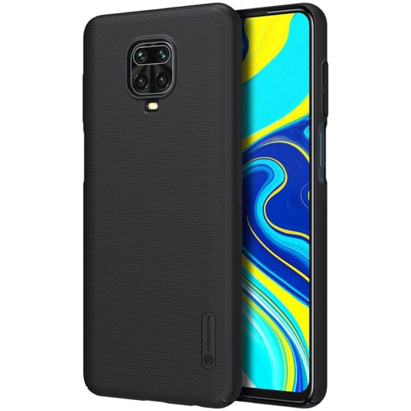 NILLKIN Xiaomi Redmi Note 9 Pro Frostet Cover Hardt - Sort Black