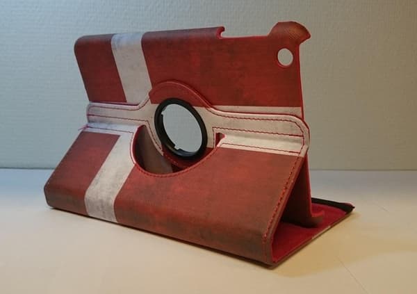 Cover iPad 2/3/4, 360 rotasjon FLAGS