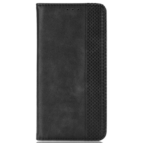 För Nothing Phone (2a) Plånboksfodral PU Läder Telefonfodral Magnetisk Stängning Svart