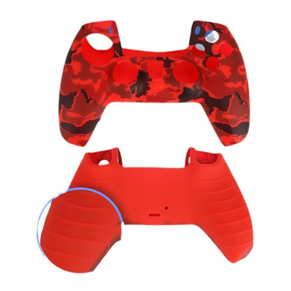 DATA FROG Silikondeksel for Sony Playstation 5 Gamepad med 2 Rocker Caps Multicolor