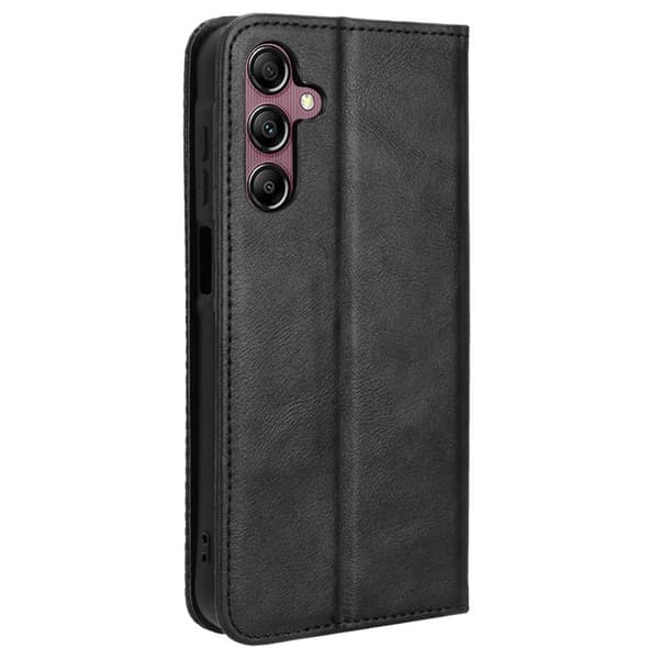 Wallet Stand Flip - telefonetui til Samsung Galaxy A15 5G - Sort Black