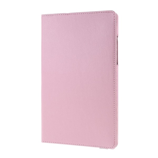 Litchi-kotelon pyörivä jalusta Samsung Galaxy Tab A7 10.4 (2020) Pink