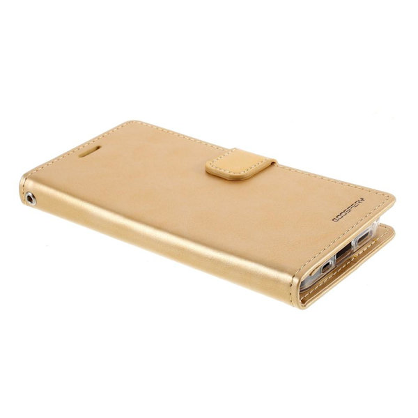 MERCURY GOOSPERY Blue Moon Wallet Case iPhone 12 Mini Gold Gold