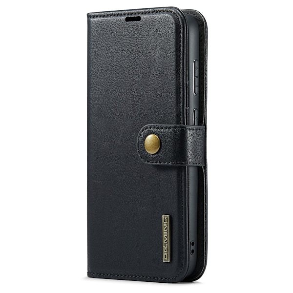 DG.MING 2 i 1 Plånboksfodral till Samsung Galaxy S25+ Svart