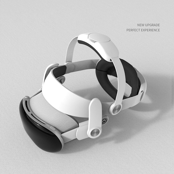 WOLMTT Justerbar hovedstrop til A Vision Pro VR Headset - tilbehør Grey