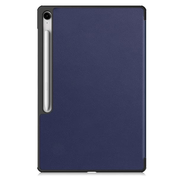 Trifoldet stativ Smart Taske til Samsung Galaxy Tab S10 FE+ Dark blue
